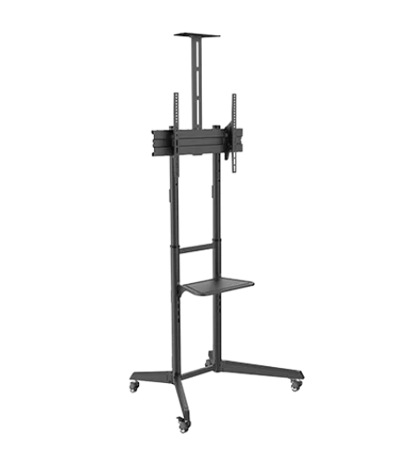 Compact Steel TV Trolley